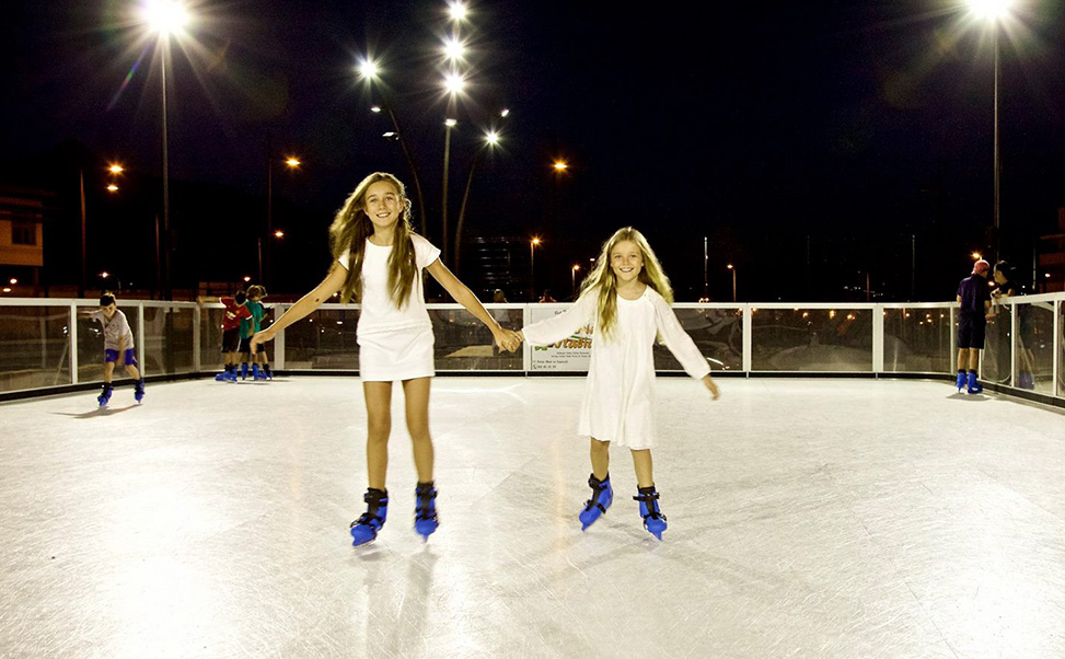 A summer ice rink? Now it's possible!