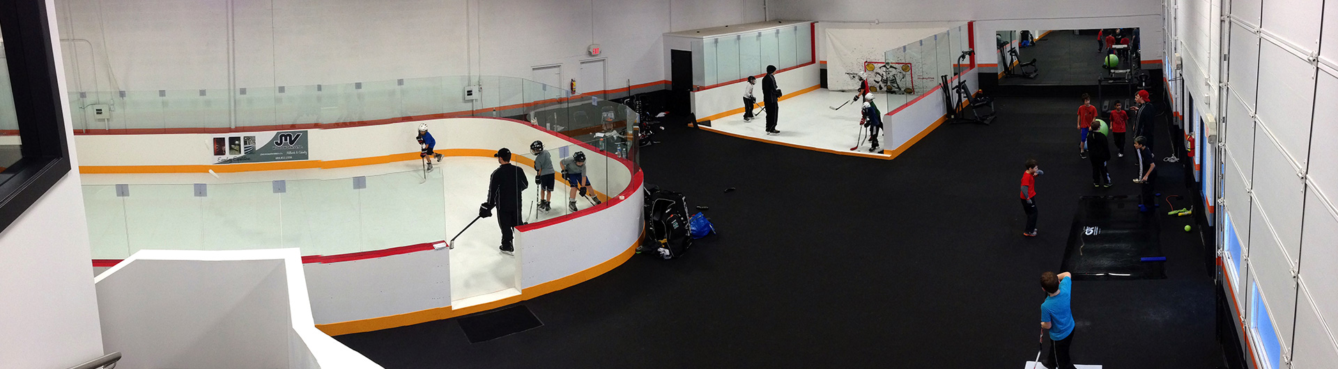Xtraice Synthetic ice hockey rink