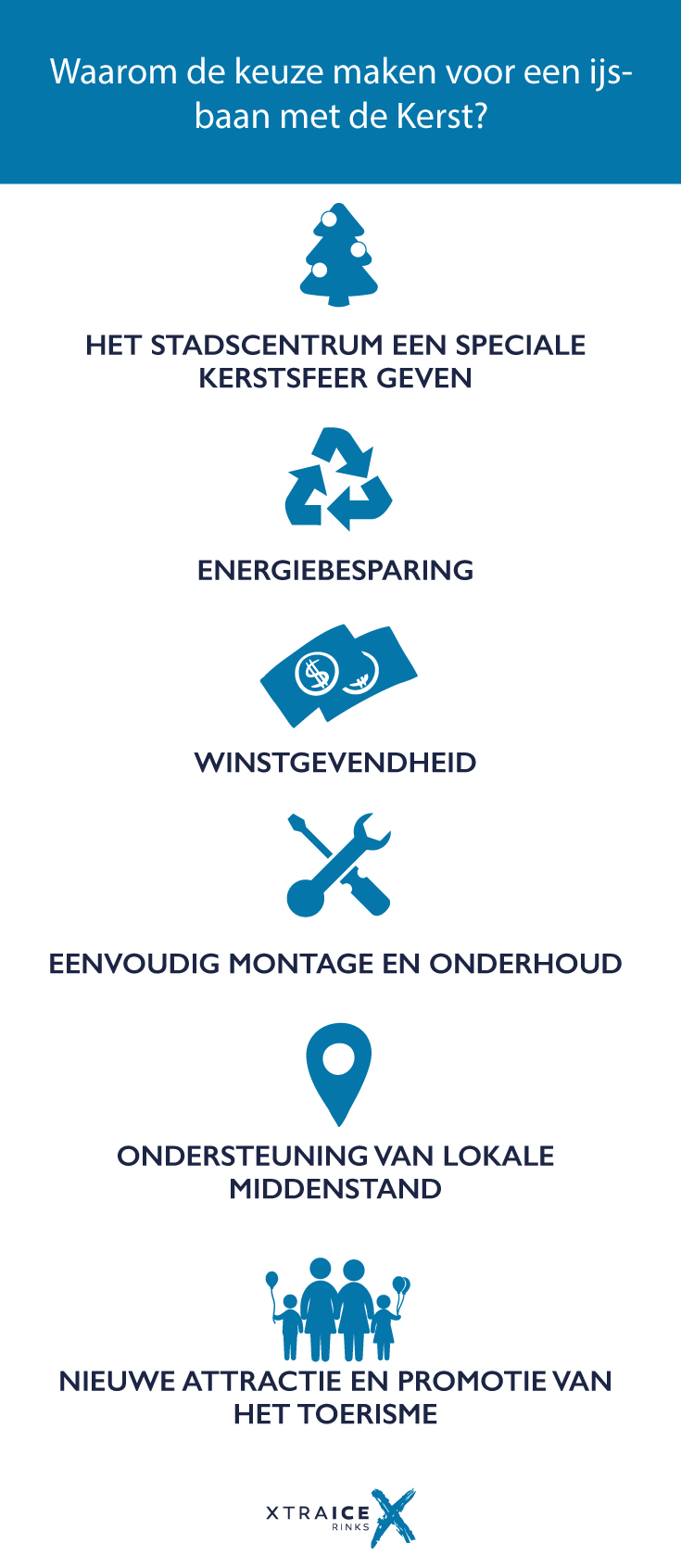 ijsbaan met de Kerst