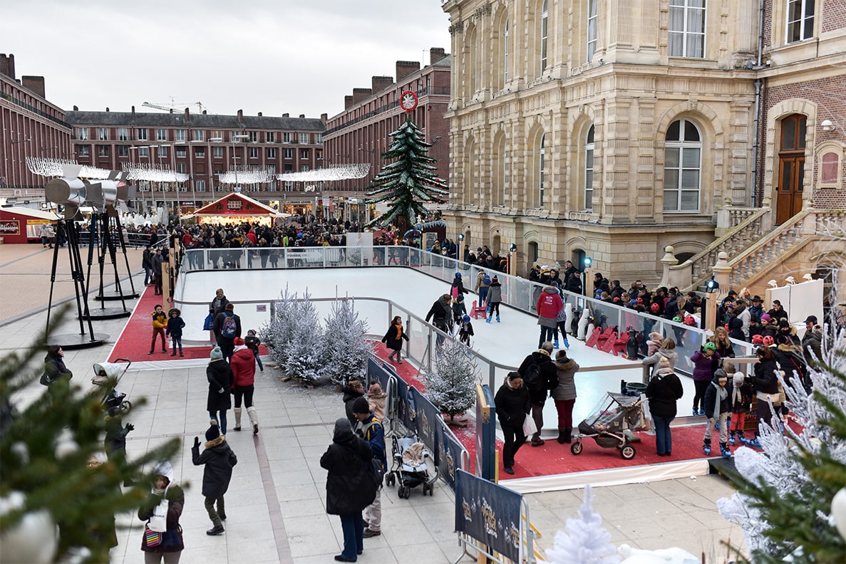 Custom ice rinks