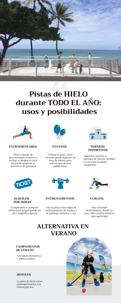 Pistas de hielo durante todo el año | Usos y Posibilidades Pistas de hielo durante todo el año | Usos y Posibilidades