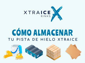 Cómo almacenar tu pista de hielo Cómo almacenar tu pista de hielo